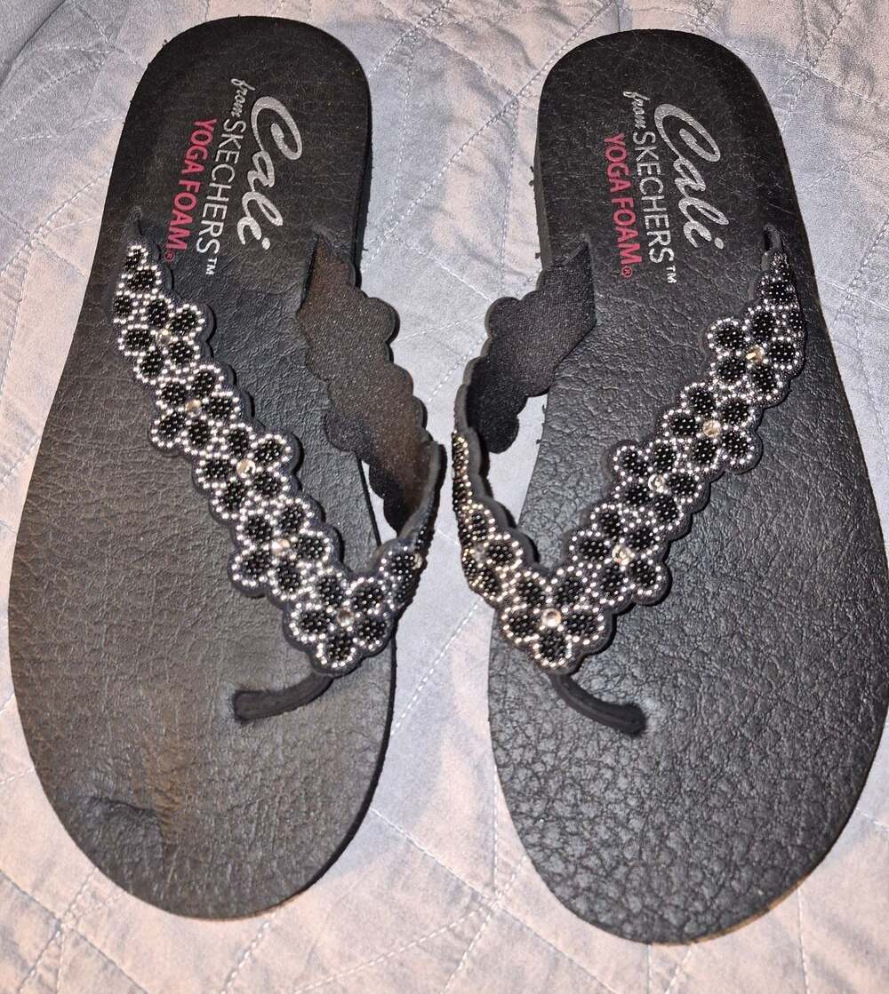 Skechers Women's Meditation-Rare Elegance Flip-Flop